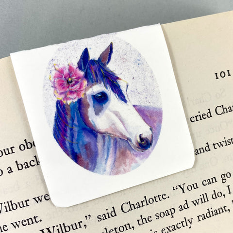 Horse Magnetic Bookmark