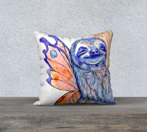 Sloth Fairy Pillowcase
