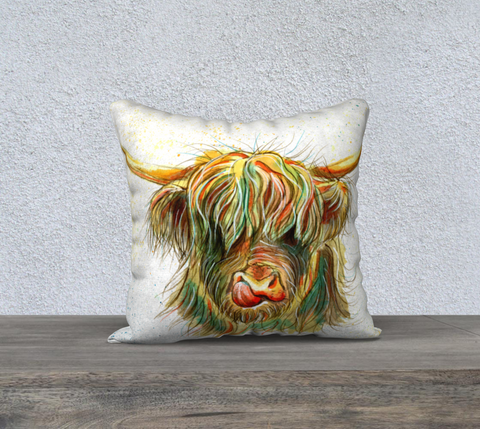 Highland Cow Pillowcase