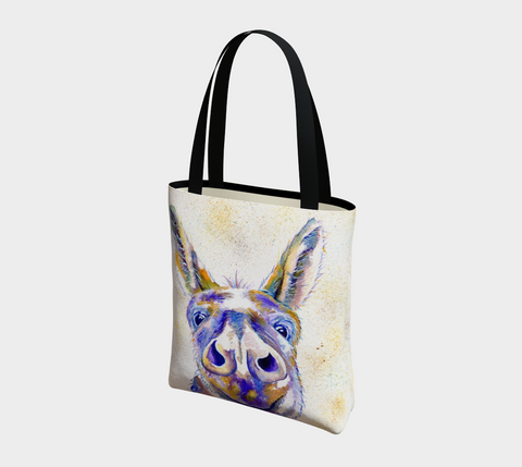 Donkey tote bag by Keri Dawn Studios