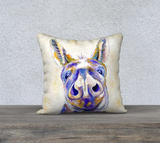 Donkey pillowcase by Keri dawn studios