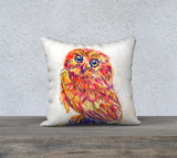 Caffeinated Owl Pillowcase
